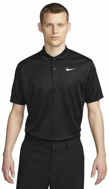 Nike Dri-Fit Victory+ Mens Golf Polo Black/White 2XL