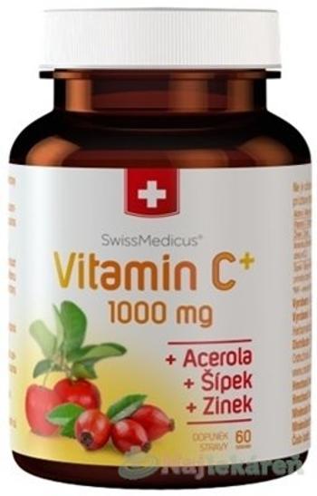 SwissMedicus Vitamín C+ 1000 mg 60 tabliet