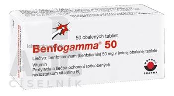 Benfogamma 50 tbl obd 50 mg (blis.) 1x50 ks