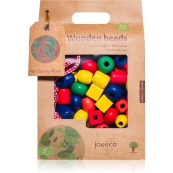 Jouéco Wooden Beads aktivity hračka z dreva 36 m+ 85 ks