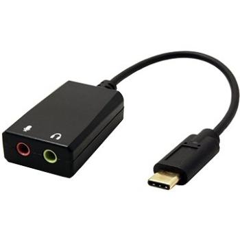 OEM Adaptér USB C(M) – 2× jack 3,5F