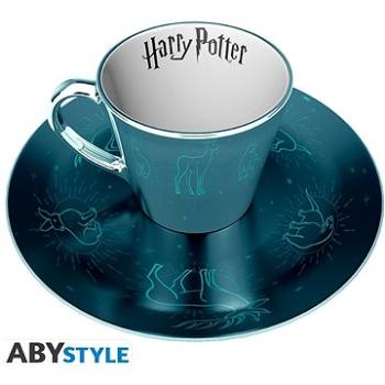 Harry Potter – Patronus – porcelánový hrnček s podšálkou (5028486482368)