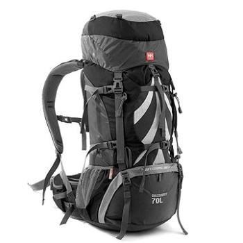 Naturehike expedičný batoh 70+ 5 l – sivý (6927595709009)