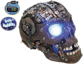 Nobby Cyborg Skull LED 20,8x13,7x15 cm