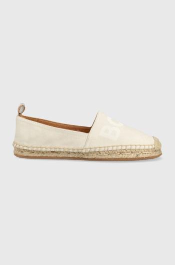 Espadrilky BOSS Madeira Slon biela farba,