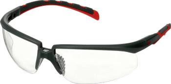 3M  S2001SGAF-RED ochranné okuliare vr. ochrany proti zahmlievaniu, s ochranou proti poškriabaniu červená, sivá DIN EN 1