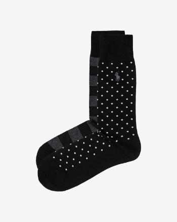Polo Ralph Lauren Ponožky 2 páry Čierna Šedá