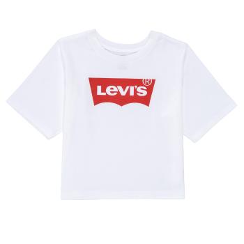 Levis  LIGHT BRIGHT HIGH RISE TOP  Tričká s krátkym rukávom Biela