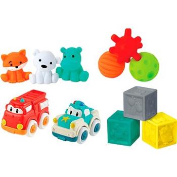Súprava senzorických hračiek s autíčkami a zvieratkami (773554150728)