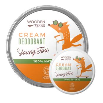 WOODEN SPOON Prírodný krémový deodorant Young fox 60 ml