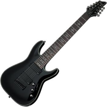 Schecter Hellraiser C-8 Gloss Black 8-strunová elektrická gitara