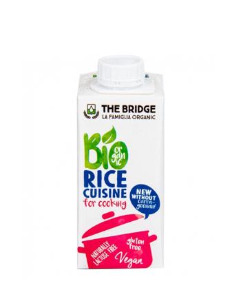 Ryžová alternatíva smotany Bio THE BRIDGE 200 ml