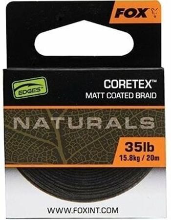 Fox Fishing Edges Naturals Coretex 20 m 35 lbs-15,8 kg Šnúra