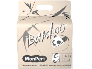 MonPeri 3-6 kg Eco Bamboo S 25 ks