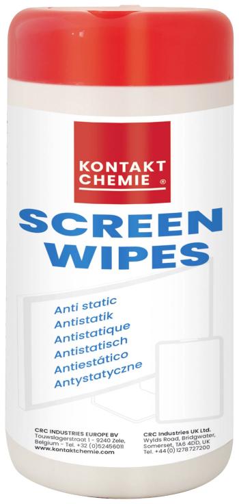 Kontakt Chemie  čistiace utierky na obrazovku   SCREEN WIPES 31980-AA 100 ks