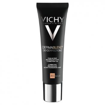 Vichy DERMABLEND 3D Korekcia make-up SPF 25 odtieň 45 Gold 30 ml