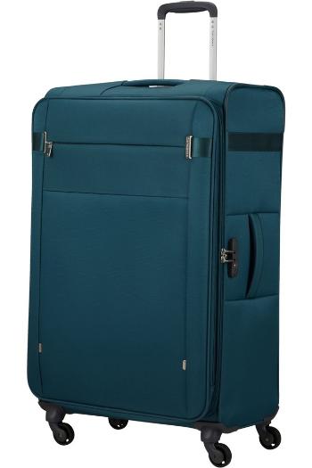 Samsonite Látkový cestovní kufr Citybeat EXP 105/113 l - modrá