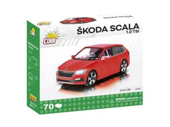 Stavebnica COBI 24582 Škoda Scala 1.0 TSI, 1:35, 70 k