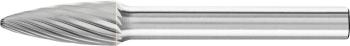 PFERD 21117606 frézovacie kolík  polkruhový oblúk  Dĺžka 60 mm Vonkajší Ø 8 mm Pracovná dĺžka 20 mm Ø hriadeľa 6 mm