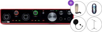 Focusrite Scarlett 8i6 3rd Gen SET USB zvuková karta