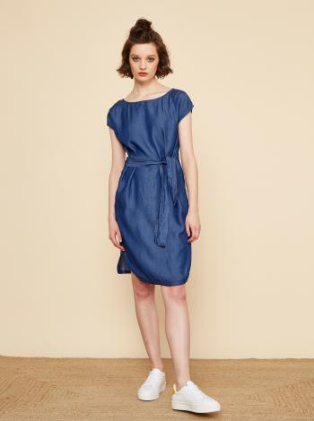 Modré rifľové šaty ZOOT Regina