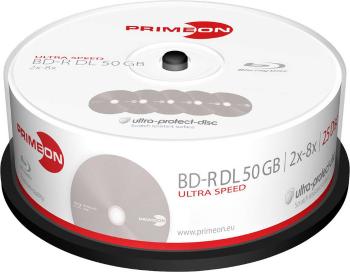 Primeon 2761318 Blu-ray BD-R DL 50 GB 25 ks vreteno vrstva proti poškriabaniu