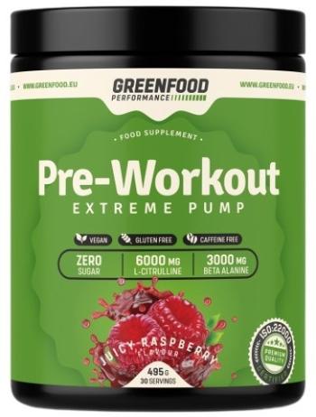 GreenFood Nutrition Performance Pre-Workout Juicy Raspberry 495 g