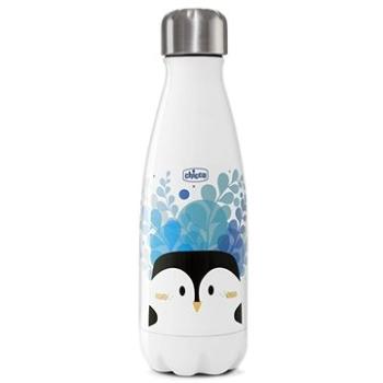 Chicco fľaša antikorová termo Chicco Drinky Tučniak, 350 ml (10081.00PI)