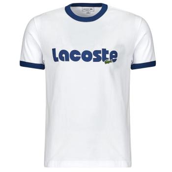 Lacoste  TH7531  Tričká s krátkym rukávom Biela