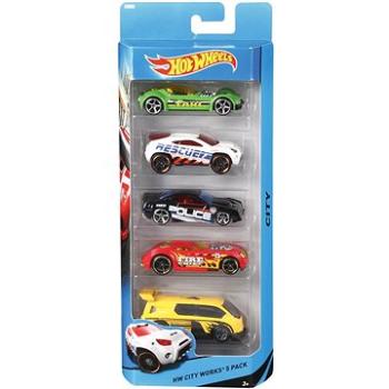 Hot Wheels Angličáky 5 ks (0074299018060)