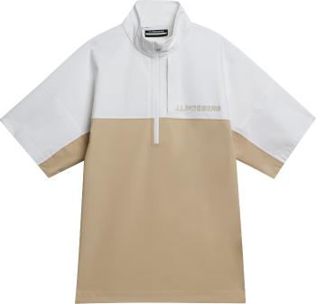 J.Lindeberg Bridge Rain Shirt Safari Beige 2XL Nepremokavá bunda