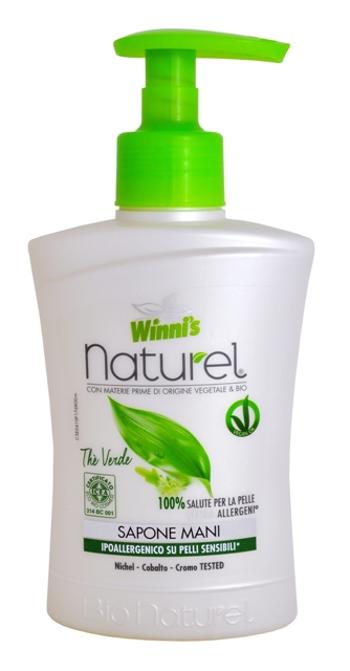 Winni´s NATUREL Sapone Mani The Verde tekuté mydlo so zeleným čajom 250 ml