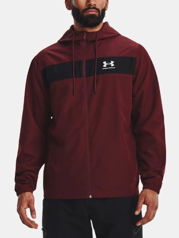 Under Armour UA Sportstyle Windbreaker Bunda Červená