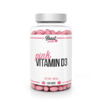 BeastPink Pink Vitamín D3 120 kapsúl