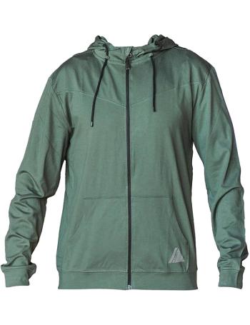 Zelená športová mikina joma indoor gym zips-up hoodie vel. M