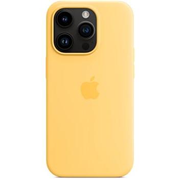 Apple iPhone 14 Pro Silikónový kryt s MagSafe slniečkovo žltý (MPTM3ZM/A)