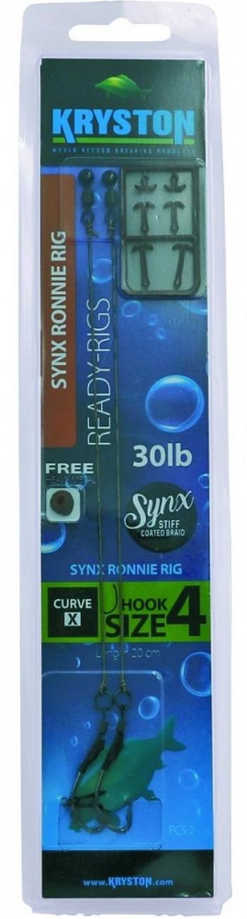 Kryston hotové nadväzce 2 ks synx ronnie rig 30 lb - veľkosť 6