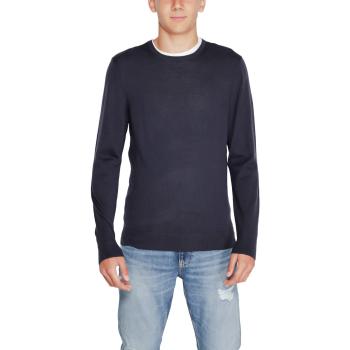 Calvin Klein Jeans  MERINO RWS CREW NECK K10K109474  Svetre Modrá