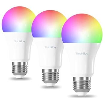 TechToy Smart Bulb RGB 9 W E27 ZigBee 3 pcs set (TSL-LIG-A70ZB-3PC)