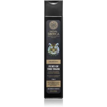 Natura Siberica For Men Only energizujúci šampón na vlasy a telo 250 ml