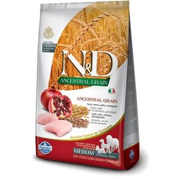 N&D low grain dog adult chicken & pomegranate 2,5 kg (8010276036230)