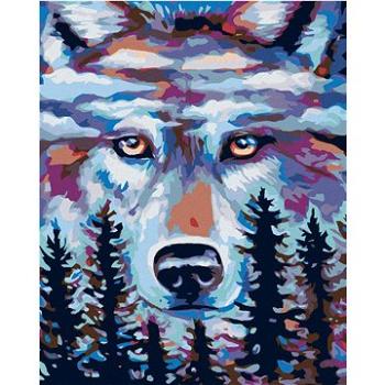 Maľovanie podľa čísel – Vlk strážca lesov (HRAmal00061nad)