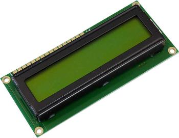 Display Elektronik LCD displej   žltozelená  (š x v x h) 80 x 36 x 6.6 mm DEM16101SYH-LY