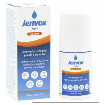 JENVOX Fast Roll-on Potenie a zápach 50 ml