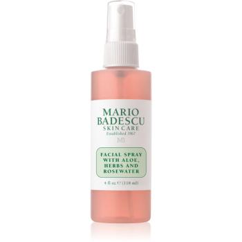 Mario Badescu Facial Spray with Aloe, Herbs and Rosewater tonizačná pleťová hmla pre rozjasnenie a hydratáciu 118 ml