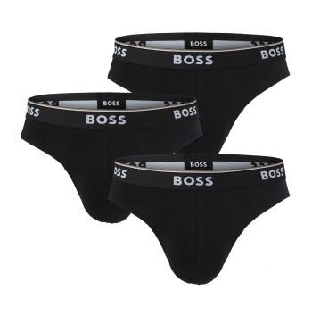 BOSS - slipy 3PACK cotton stretch power black combo - limitovaná fashion edícia (HUGO BOSS)-XXL (108-117 cm)
