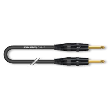 Sommer Cable IC Spirit Zilk 1x0,25qmm, Black, 10,00