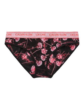 CALVIN KLEIN - CK ONE fashion glitter just rose amour black dámske nohavičky - special limited edition-M