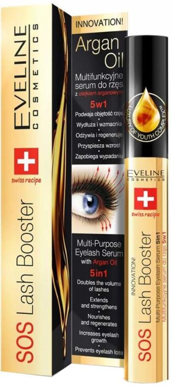 EVELINE COSMETICS SOS Lash Booster Sérum na riasy s argánovým olejom 10 ml