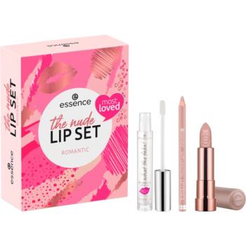 essence The Nude Lip Set darčeková sada Romantic(na pery)